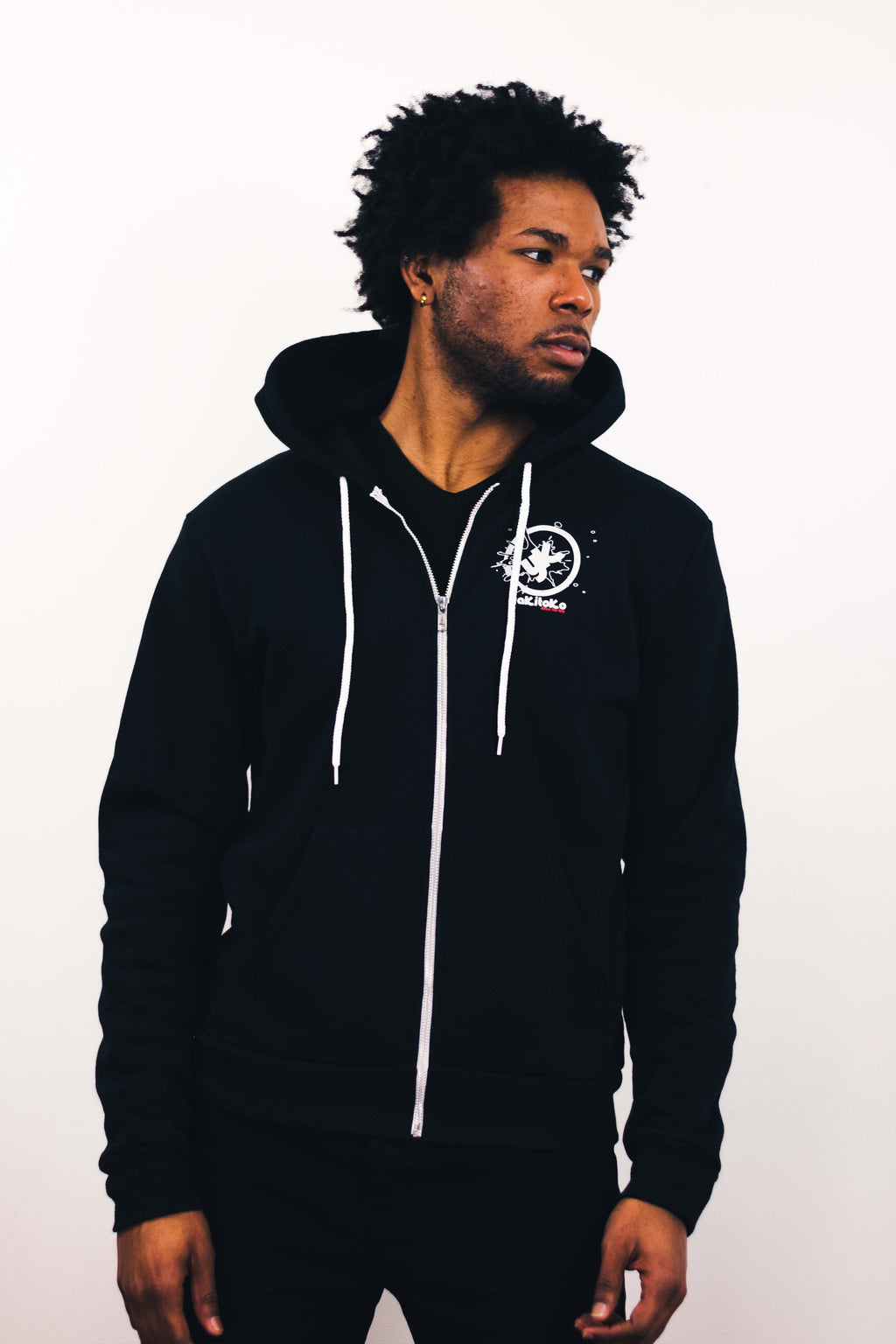 Urban Space Monkey zip Hoodie